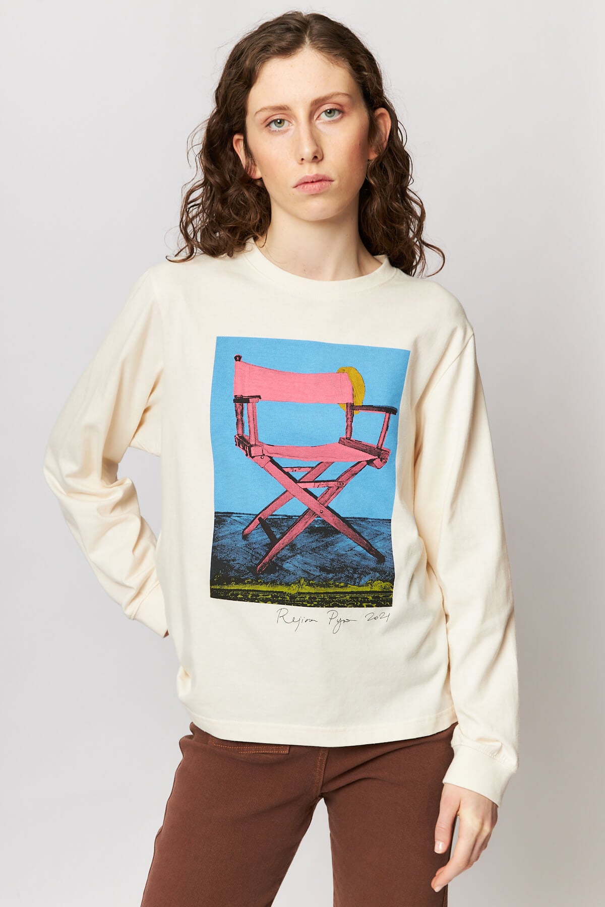 Kieran Top Organic Cotton Off-White