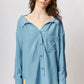 Rosa Shirt Viscose Blue