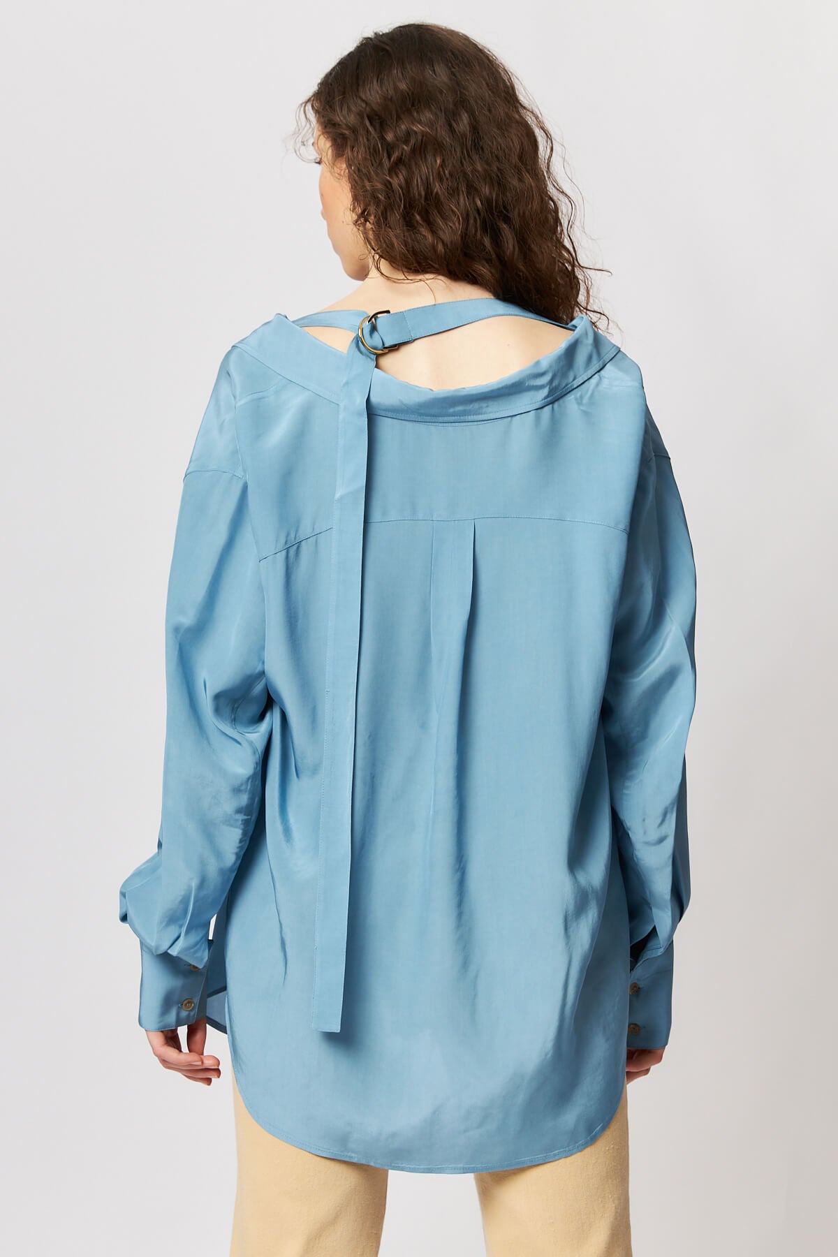 Rosa Shirt Viscose Blue