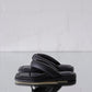 Nella Sandals Leather Black 70 mm