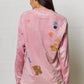 Grateful Tee Longsleeve Sappan Pink Scorpio Trip