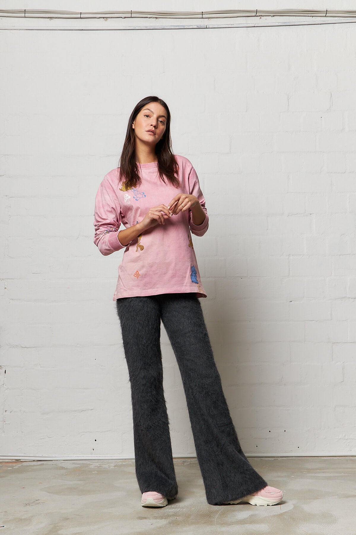 Grateful Tee Longsleeve Sappan Pink Scorpio Trip