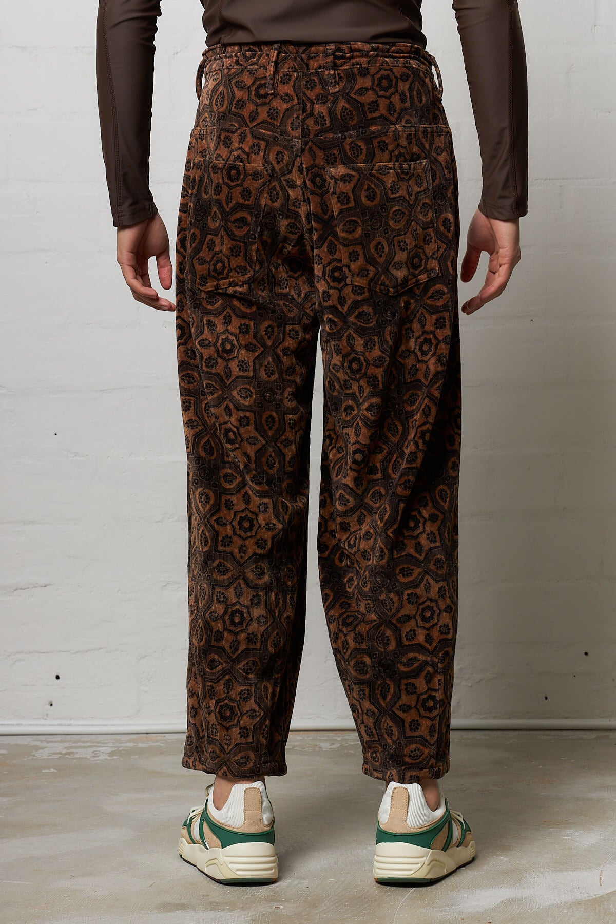 Lush Pants Burnt Orange Ajrak