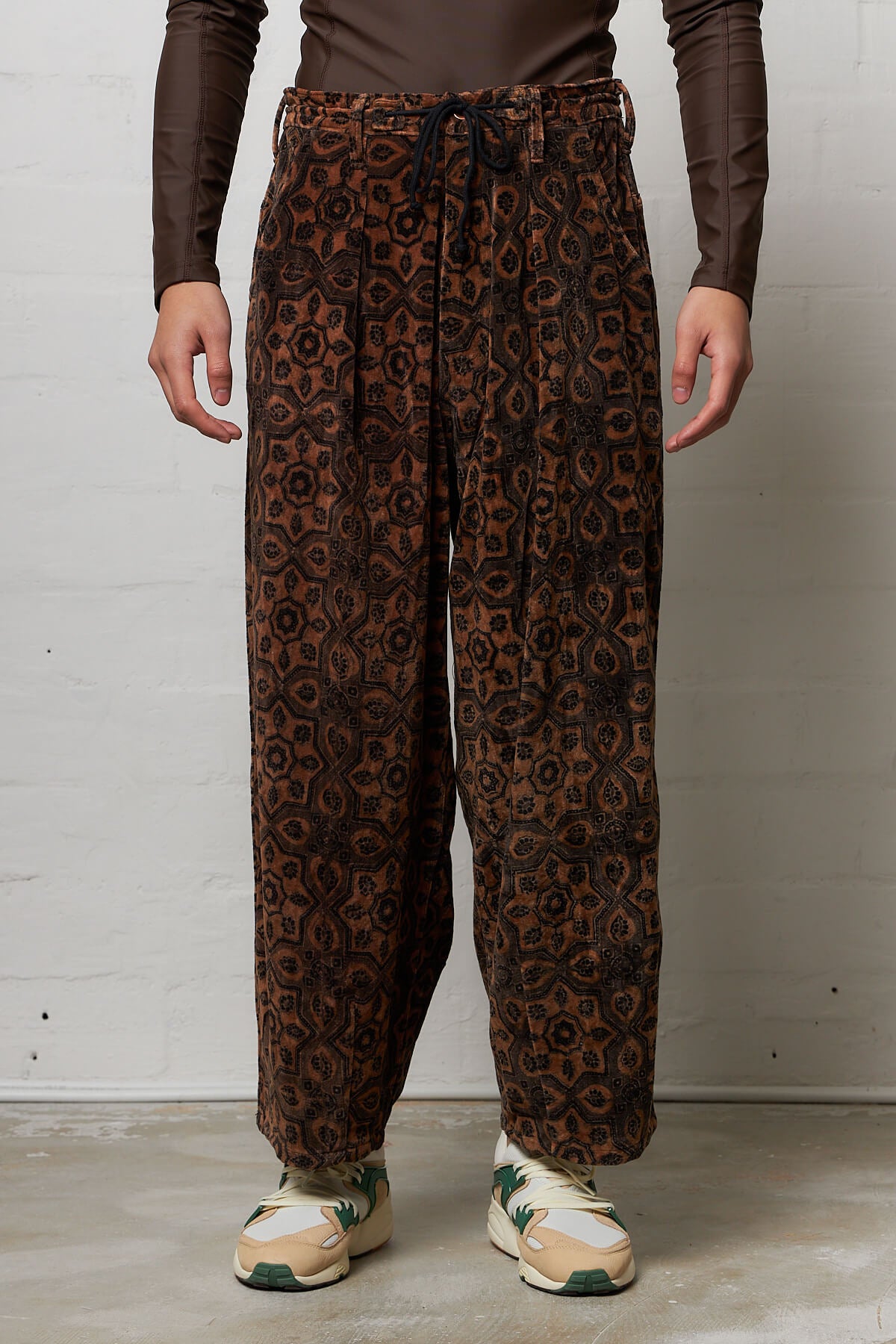 Lush Pants Burnt Orange Ajrak
