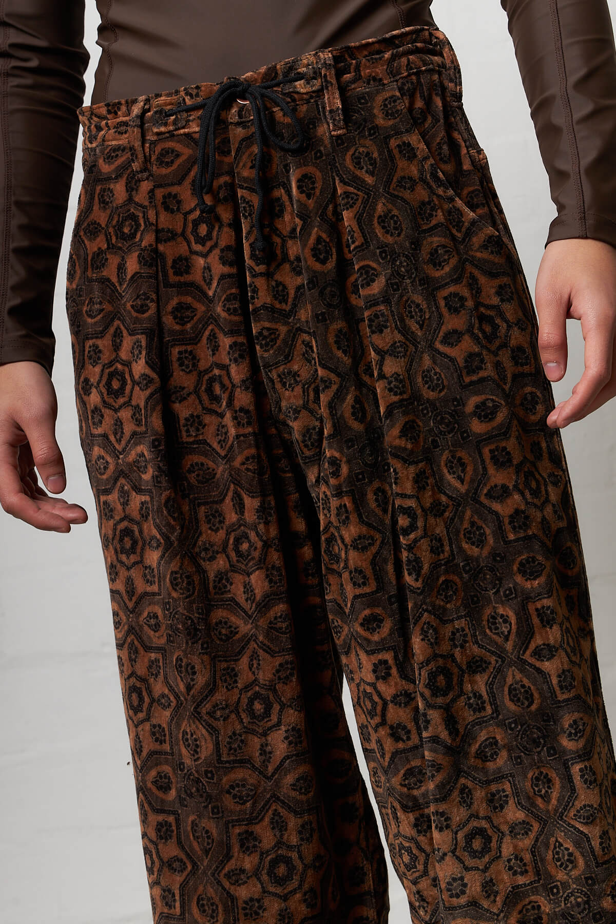 Lush Pants Burnt Orange Ajrak