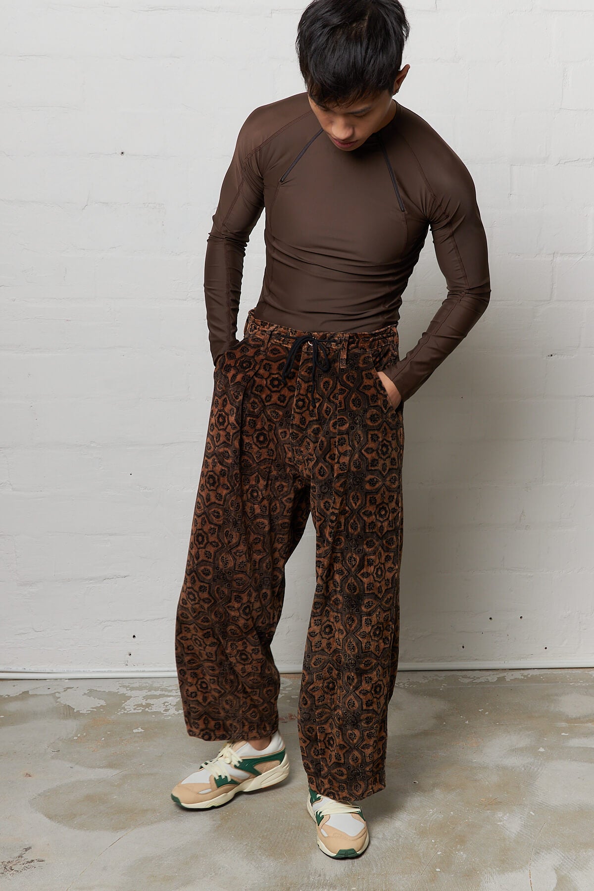 Lush Pants Burnt Orange Ajrak