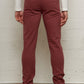 x Samizdat Five Pocket Burgundy Jeans