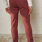 x Samizdat Five Pocket Burgundy Jeans