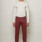 x Samizdat Five Pocket Burgundy Jeans